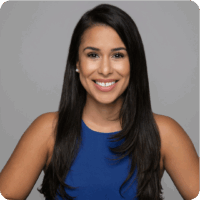 Angelita-Manzanares Long Hair Blue Dress