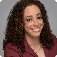 Cambie Ferguson Freckles Curly Hair Headshot