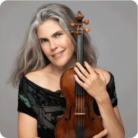 Ingrid Matthews Violin Black Dress