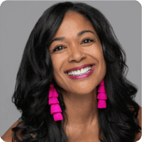 Kim Peterson Magenta Earrings Bright Smile
