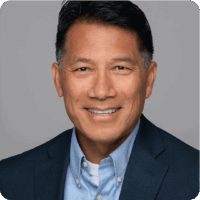 Ray Oen Asian Man Blue Jacket