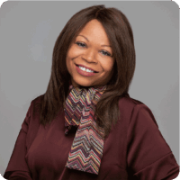 Shirlene McMurray Burgundy Top with Scarf