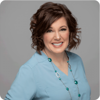 Stephanie Steiner Sky Blue Top Headshot