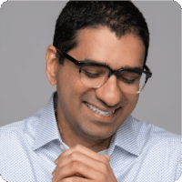 Vivek Narasimhan Man Headshot Looking Down